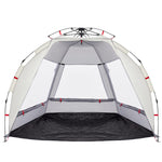 ZNTS Beach Tent 2-Person Grey Quick Release Waterproof 4005292