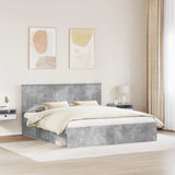 Bed Frame with Headboard Concerte 180 x 200 cm Solid Pine Wood 3409321