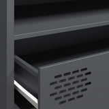 TV Cabinet Anthracite 202x39x43.5 cm Cold-rolled Steel 851348