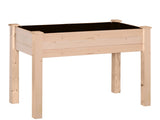 Garden Wooden Planters Rectangular Raised Bed,Flower Box, Fir Wood Indoor/Outdoor, Oak Tone, 86L x T3398P314151