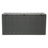 Storage Box Black 118x53x57 cm Polypropylene 153887