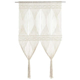 Macrame Curtain 140x240 cm Cotton 323978