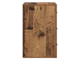 Sideboard with Drawer Old Wood 40 x 33 x 70 cm Engineered wood 881000