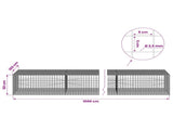 Gabion with 3.5 mm Wire and 5x5 cm Mesh 1000x100x50 cm 3462422