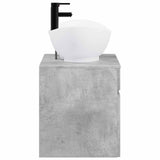 Bathroom Furniture Set Concrete Grey Engineered Wood 3404313