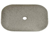 Countertop Basin Grey Rectangular 48x37.5x13.5 cm Ceramic 155096