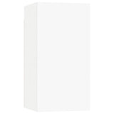 5 Piece TV Cabinet Set White Engineered Wood 3078695