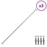 Adjustable Security Window Bars 3 pcs 710-1200 mm 144516