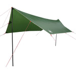 ZNTS Camping Tarp Green 460x305x210 cm Waterproof 94685