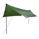 ZNTS Camping Tarp Green 460x305x210 cm Waterproof 94685