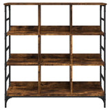 Sideboard Smoked Oak 102x32x103,5 cm Engineered Wood 837729