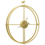 Wall Clock Gold 52 cm Iron 325170