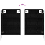 Bathroom Cabinet Set 3 pcs 120 x 14.5 x 70 cm Engineered wood 3403745