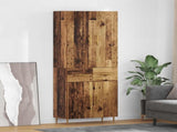 Highboard Old Wood 69.5 x 34 x 180 cm Engineered Wood 3415671