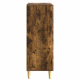 Sideboard Smoked Oak 66 x 34.5 x 95 cm Engineered Wood 895130