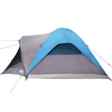 Family Tent Tunnel 6-Person Blue Waterproof 4009459