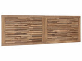 Bed Headboard Natural Solid Teak Wood 42024554