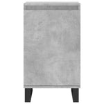 ZNTS Sideboard Concrete Grey 40x35x70 cm Engineered Wood 831076