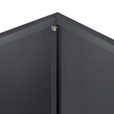 Garden Planter 2 pcs Anthracite 40 x 20 x 40 cm 8005405