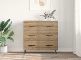 Sideboard with Drawer Artisan Oak 69.5 x 34 x 90 cm 881496