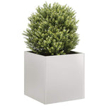 ZNTS Planter 40x40x40 cm Stainless Steel 860665