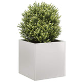 ZNTS Planter 40x40x40 cm Stainless Steel 860665