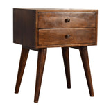 Chestnut Modern Solid Wood Bedside IN1569