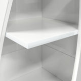 Corner Cabinet 32x32x140cm Engineered Wood High Gloss White 889879