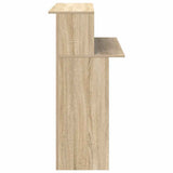 Reception Desk Sonoma Oak 100x50x103.5 cm Engineered Wood 859026