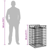 Gabion Raised Bed Silver 42033302