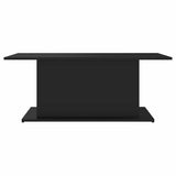 Coffee Table Black Engineered wood 102x55.5x40 cm Durable 810308