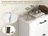Three-Drawer Minimalistic Shoe Storage Cabinet, for 15 Shoes T3398P342217