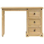 ZNTS Dressing Table Corona 110x47x75 cm Solid Wood Pine 4005685