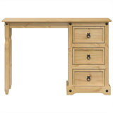 ZNTS Dressing Table Corona 110x47x75 cm Solid Wood Pine 4005685