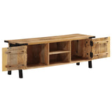 TV Cabinet 110x35x40 cm Solid Wood Mango 372722