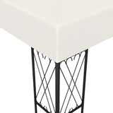 Gazebo 3x6 m Cream Fabric 48009