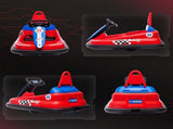 6V Electric Kids Bumper Car, 6V Spin Waltz Car, with Music, Horn, Lights - Red T3398P348364