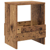 Magazine Rack 2 pcs Old Wood 35 x 30 x 45 cm 890981