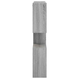 Wall Shelf Grey Sonoma 99.5 x 17 x 91 cm Engineered Wood 8014973