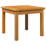 Bistro Set with Cushion 2 pcs Brown Solid Acacia wood 4106468