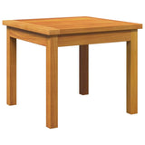 Bistro Set with Cushion 2 pcs Brown Solid Acacia wood 4106468