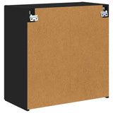 TV Wall Cabinet Black 59.5 x 31 x 60 cm Engineered Wood 892350