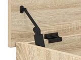 Storage Chest Sonoma Oak 80 x 40 x 50 cm Engineered Wood 8011261