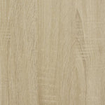 ZNTS 3 Piece Bathroom Cabinet Set Sonoma Oak Engineered Wood 3214345