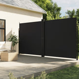 Retractable Side Awning Black 200x600 cm 4004654