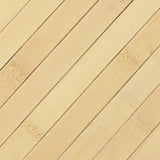Rug Rectangular Light Nature 100x500 cm Bamboo 376825