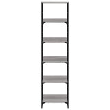 Bookshelf Grey Sonoma 50x33x188.5 cm Engineered Wood 835282
