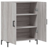 Sideboard Grey Sonoma 69.5x34x90 cm Engineered Wood 827730