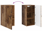Wall-Mounted Cabinet Old Wood 33 x 34.5 x 90 cm Engineered Wood 898933