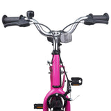 Kids Bike 18 Inches for 5-7 Years Old Pink Black 42009243